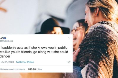 What Should You Do If A Random Girl Suddenly Approaches And Acts Like She Knows You Play Along Upworthy What Should You Do If A Random Girl Suddenly Approaches And Acts Like She Knows You Play Along Upworthy