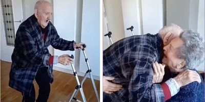 love story; true love; 103-year-old grandpa wife; viral videos