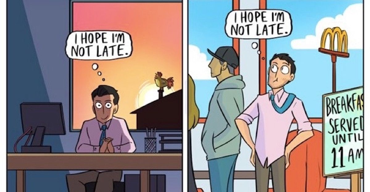 work distractions, relatable comics, College Humor
