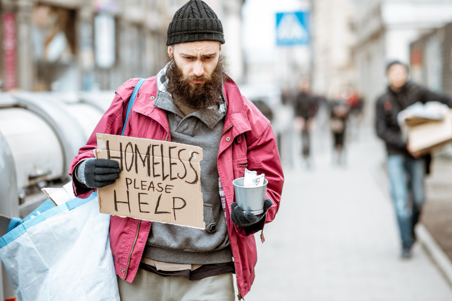Study gives free money to homeless people to spend however - Upworthy
