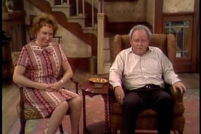 Archie Bunker, guns, 1972 television, All in the Family