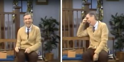 fred rogers, bloopers, prank