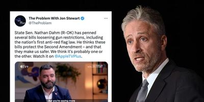 jon stewart, gun legislation, second amendment