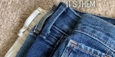 Woman shares on tiktok the huge difference in size 14 jeans Old Navy