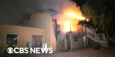 phoenix; homeless man; saves family; burning apartment
