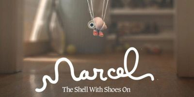 marcel the shell, movie, marcel the shell with shoes on