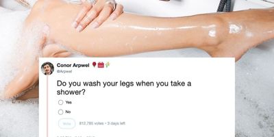 washing legs in shower; wash legs in shower; should you wash legs; washing legs debate
