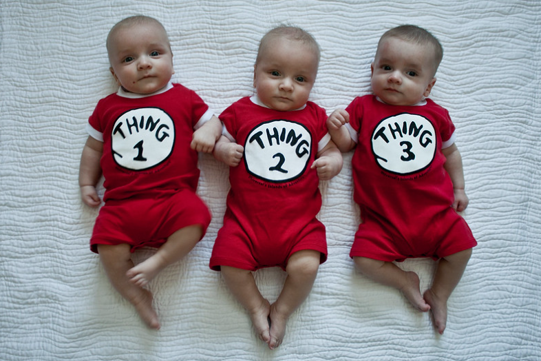 triplets, birth order, birth order reveal