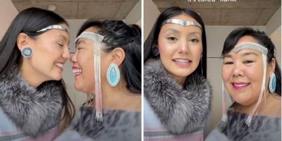 Inuit, indigenous, kiss