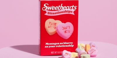 Sweethearts conversation hearts; conversation hearts; situationship Sweethearts; situationships; rise of situationships