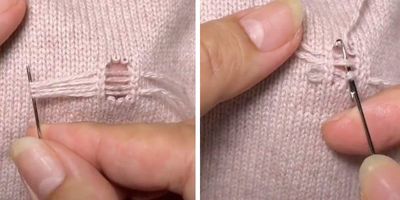 How to Mend Holes in Your Handknits - The Fibre Co.