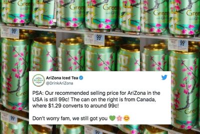 Did Arizona Iced Tea Raise Their Prices 