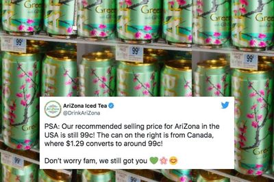 Did Arizona Iced Tea Raise Their Price
