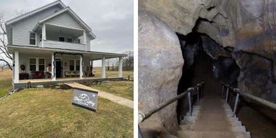 Black-Coffey Caverns; cave house; basement cave; Baker Cavern