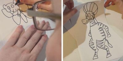 drawing, animals, autism