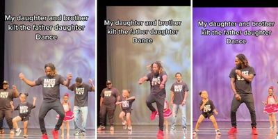 parenting, family, uncle dancing