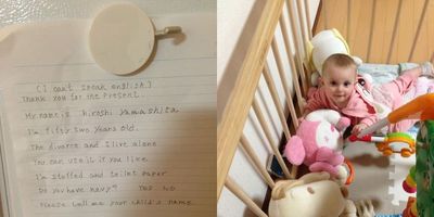 Reddit; viral note; American family; Japanese neighbor; kindness