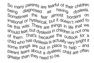 dyslexia, what dyslexics see, what is dyslexia