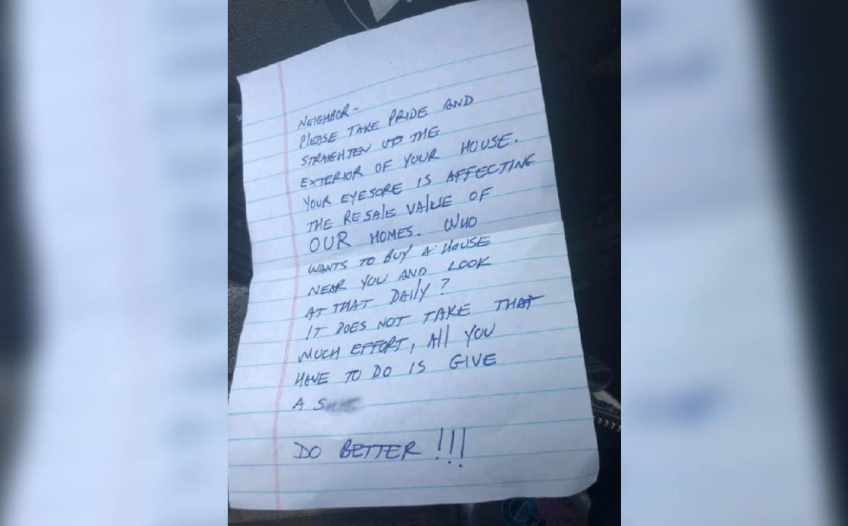 The Note Randa Ragland Received