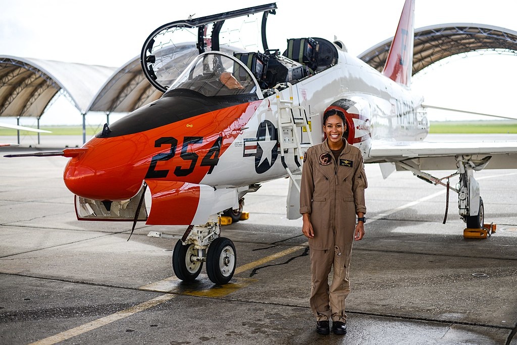 Madeline Swegle breaks 110-year record and becomes the Navy’s first Black female fighter pilot
