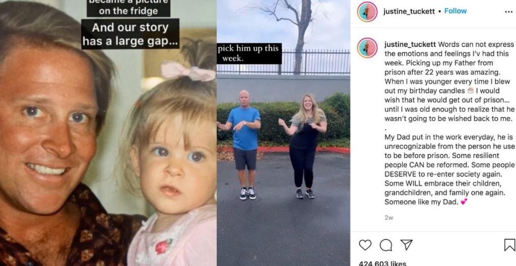 Dad daughter viral tiktok dance prison