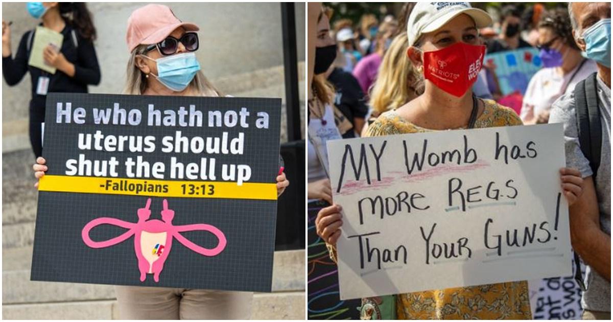 Pro Choice Signs Pro-choice rallies held in over 600 cities across America - Upworthy