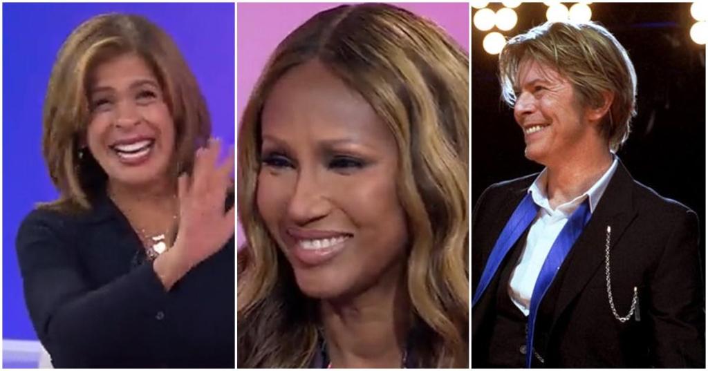 Iman, David Bowie, Hoda Kotb