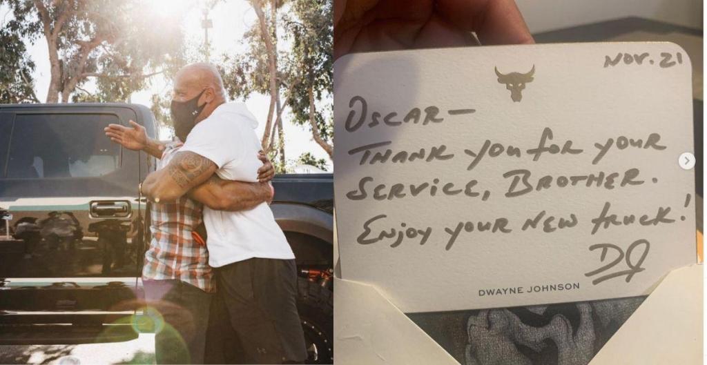 Dwayne johnson, red notice, oscar rodriguez