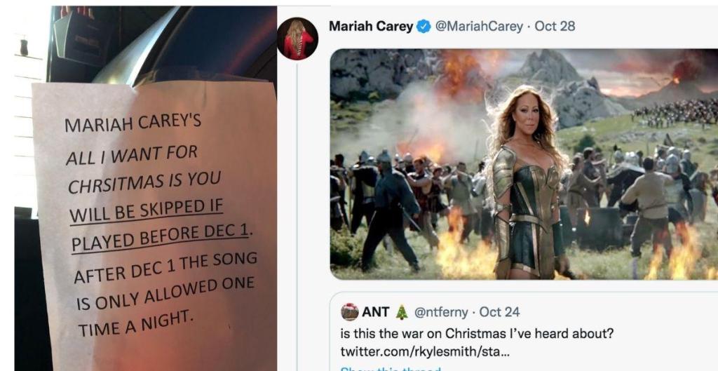 Mariah Carey, Christmas, song