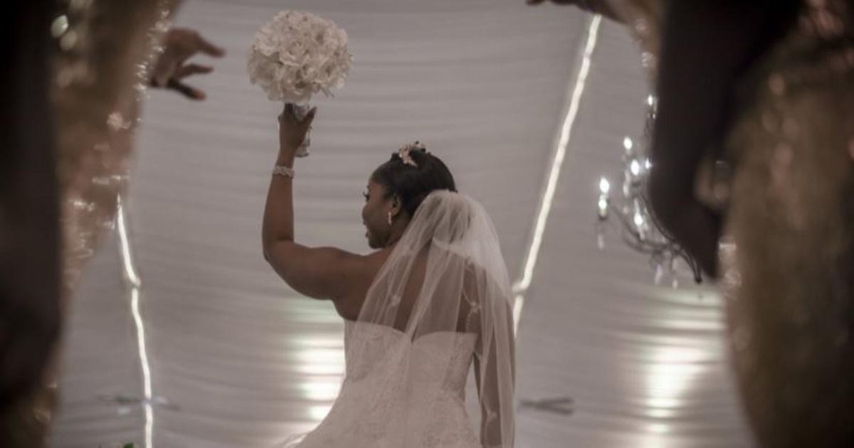 groom adopts stepdaughters, groom proposal, dontez williams