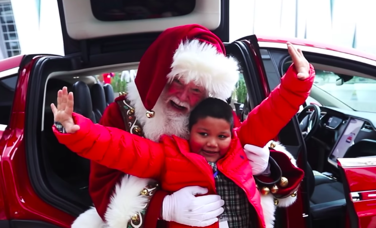How Macy’s and Make-A-Wish came together to help this seven year-old meet Santa