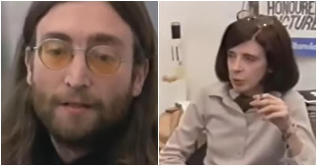 john lennon, yoko ono, gloria emerson, give peace a chance