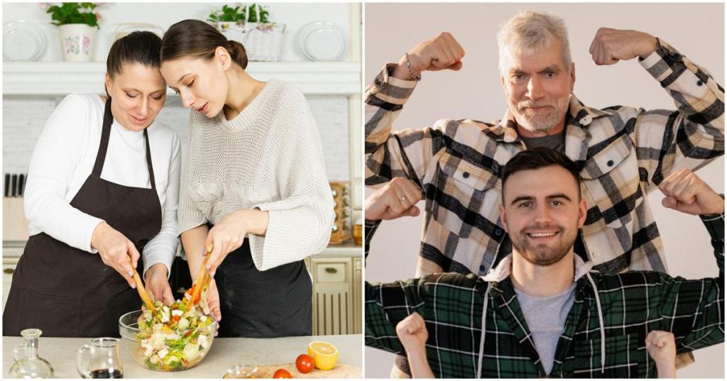 aging, becoming your parents, married life