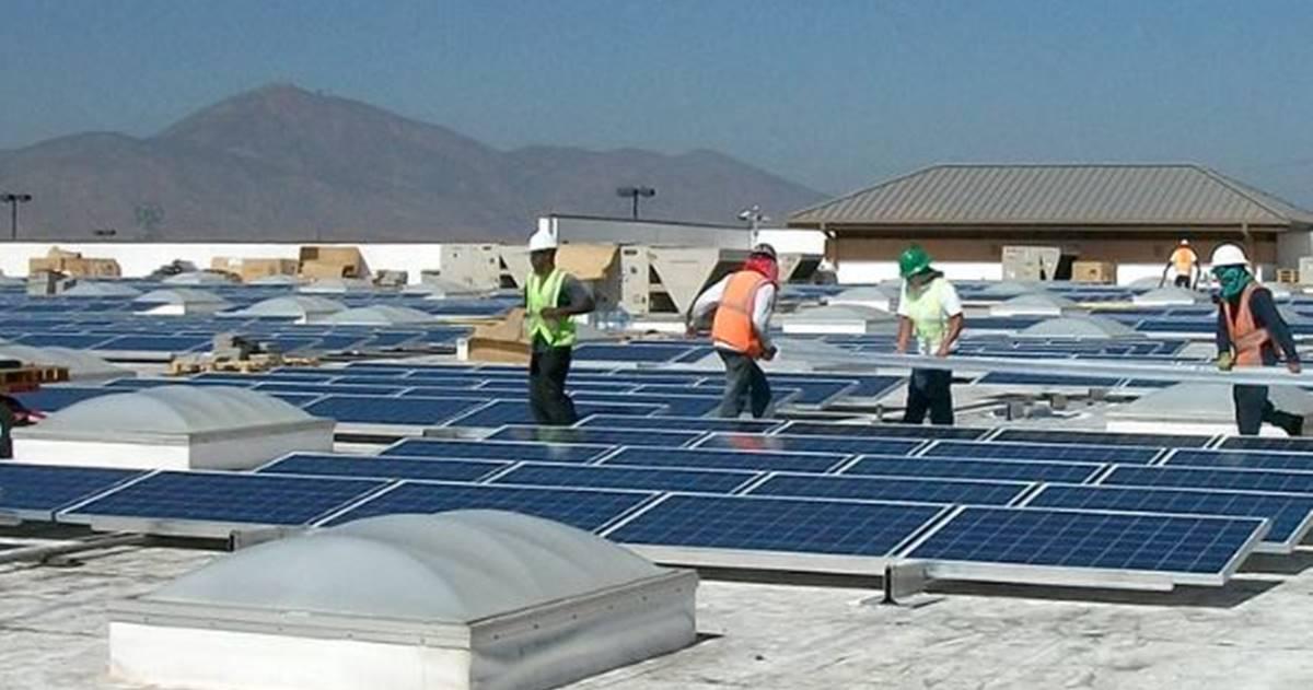 big-box solar, solar panels, climate change