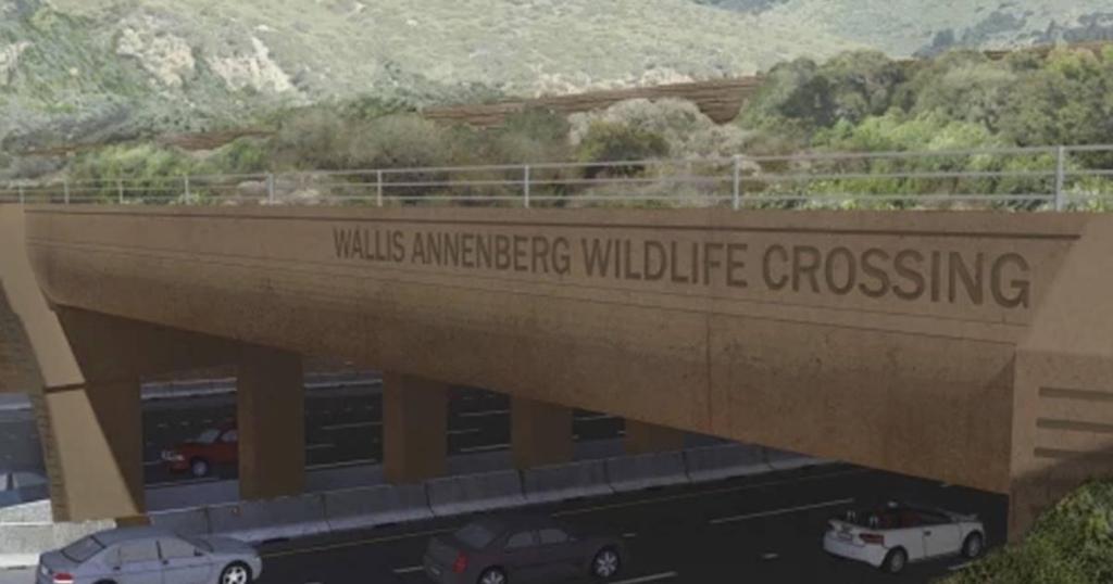 annenberg wildlife crossing, LA wildlife bridge, liberty canyon