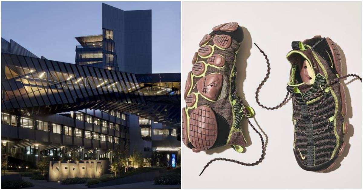 nike 50th anniversary, serena williams building, nike ispa