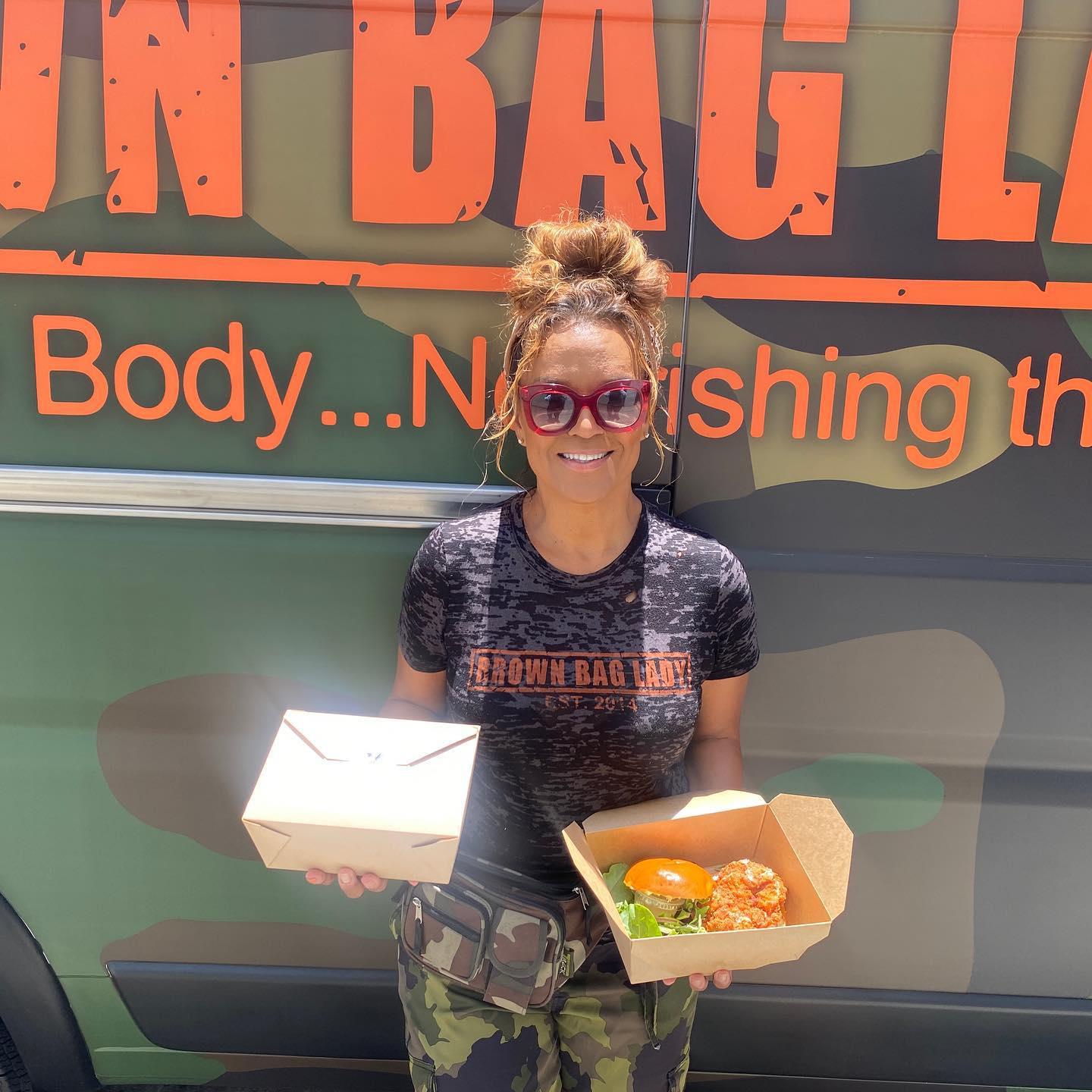 brown bag lady