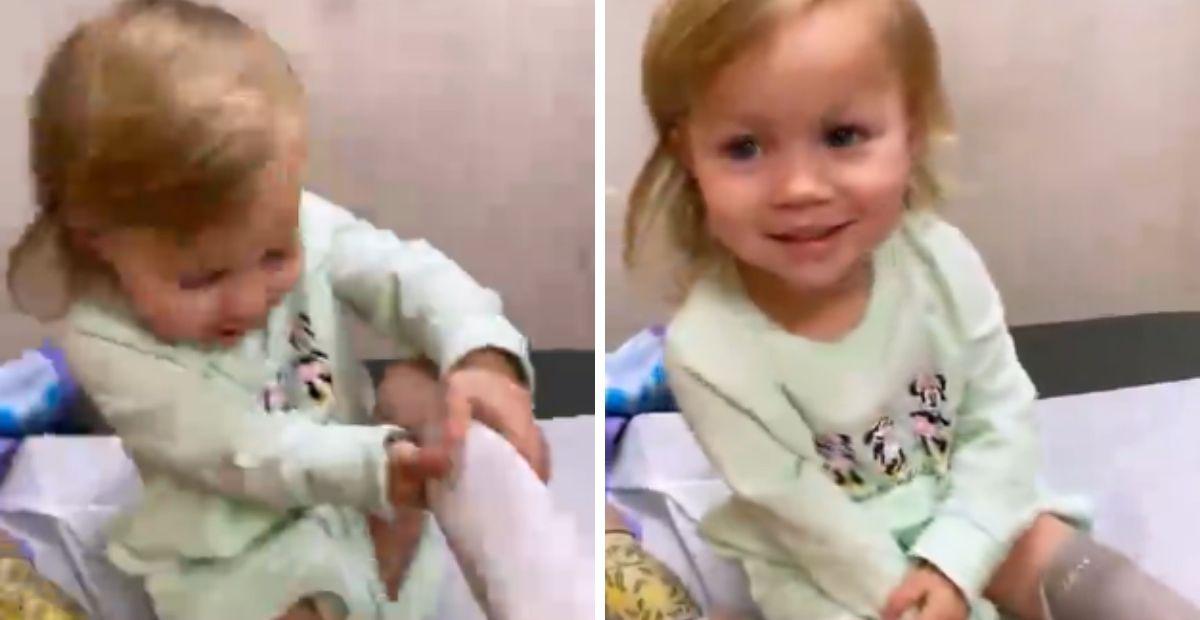 toddler, prosthetic