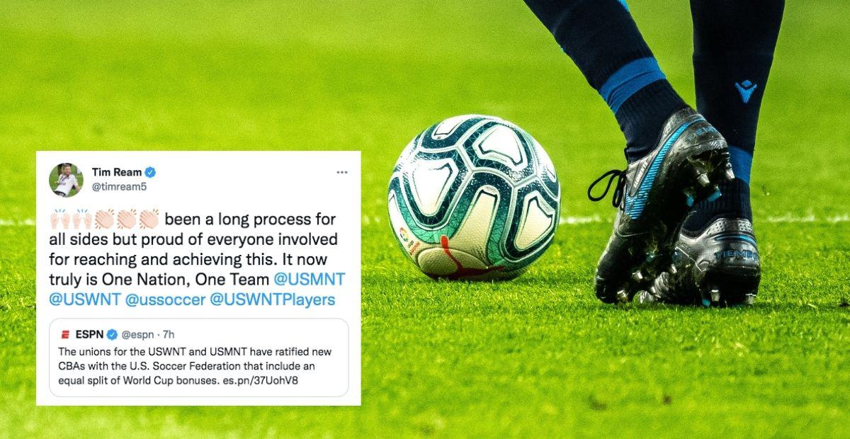 soccer, pay equity