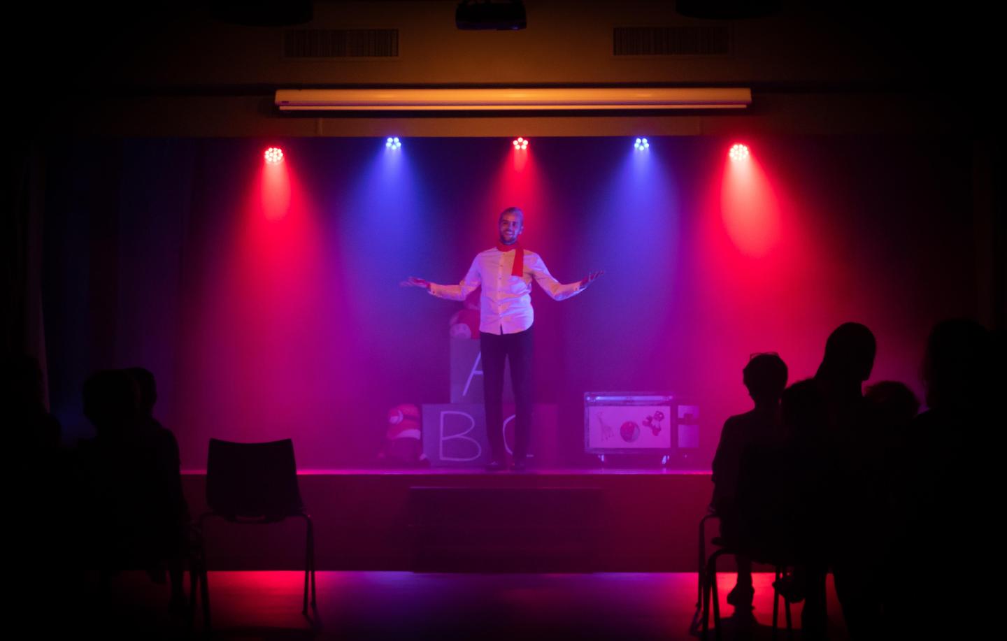 stand up comedy for men at risk of suicide