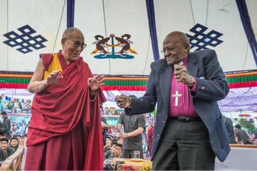 Dalai Lama, Desmond Tutu, joy