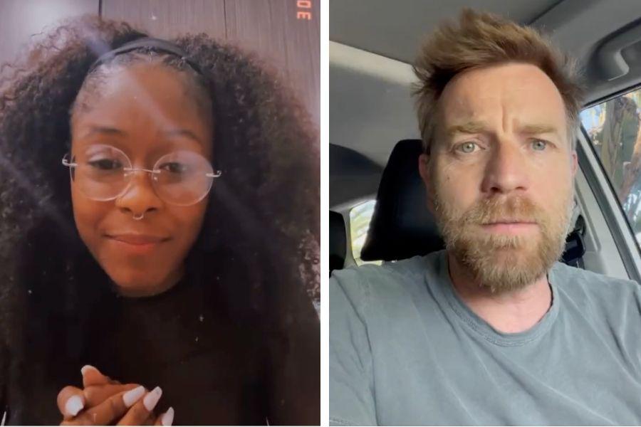 moses ingram, star wars, ewan mcgregor, reva Sevander, obi-wan kenobi