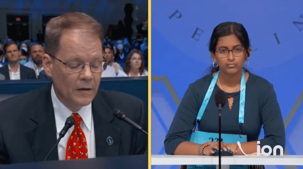 student wins spelling bee in lightning round