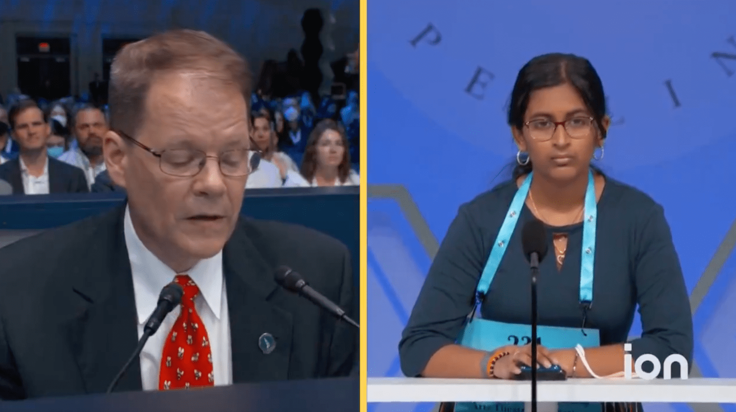 student wins spelling bee in lightning round