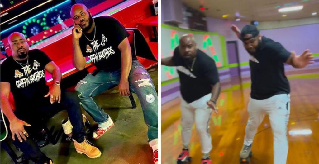 roller skating, griffin brothers, skating, black roller skating