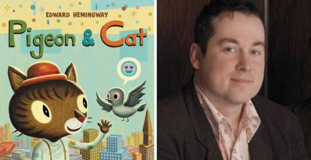 edward hemingway, pigeon and cat, homelessness, empathy, picture books