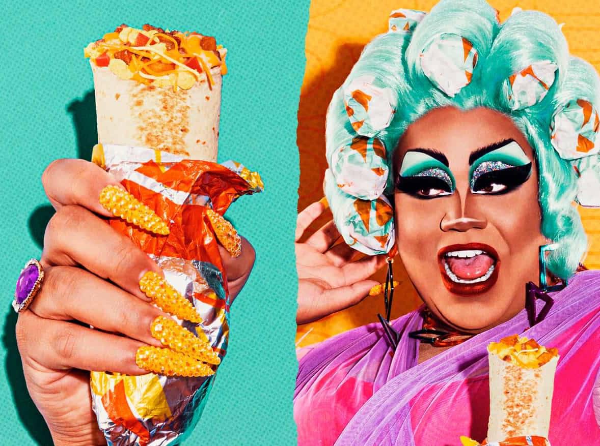taco bell taco bell drag, drag brunch