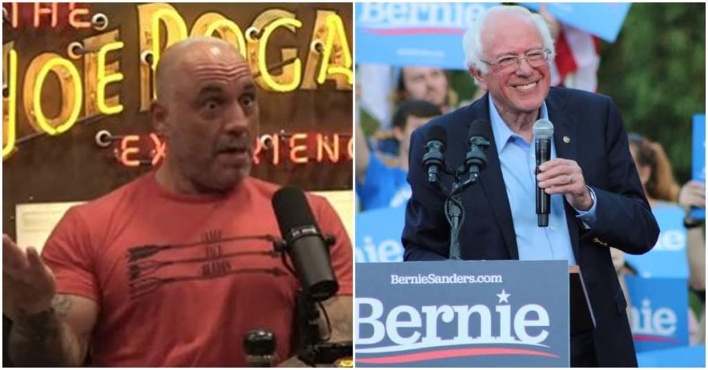 joe rogan, bernie sanders, joe rogan politics