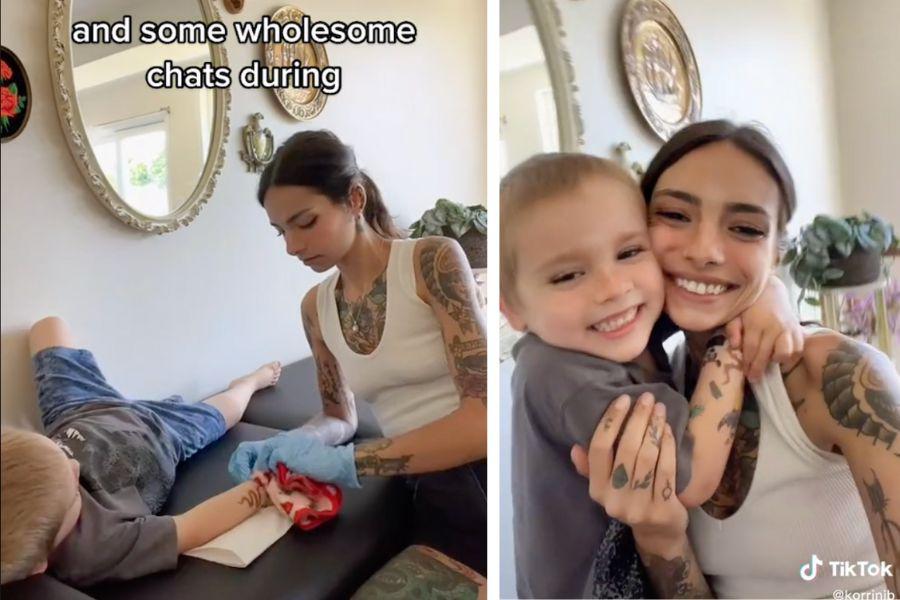 korrin jb tiktok, tattoo tiktok