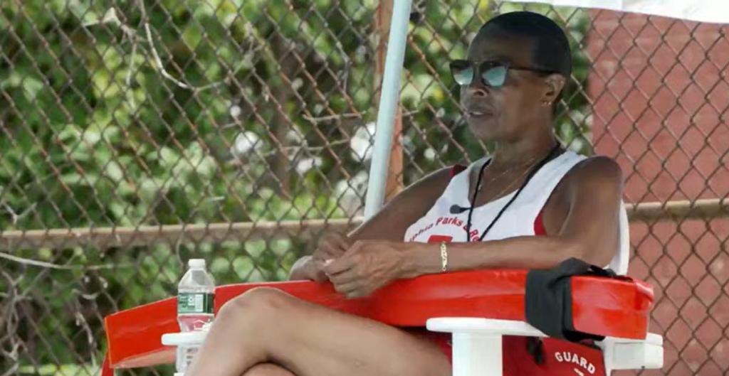 robin borlandoe, lifeguard, lifeguard grandma, philadelphia